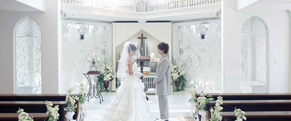 結婚式場向けプロジェクションマッピング